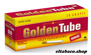 Гільзи GOLDEN TUBE (500шт.) 8mm. GOLD-500 фото